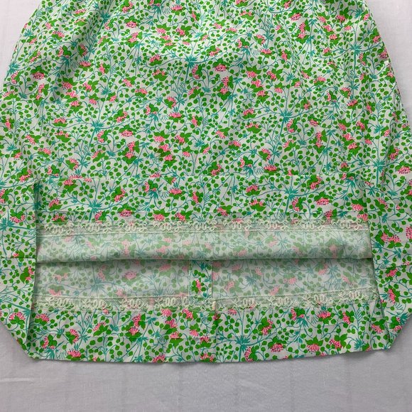 Vintage "The Lilly" Lilly Pulitzer 1960's Pink & Green Floral Dress Size Medium - Picture 16 of 16